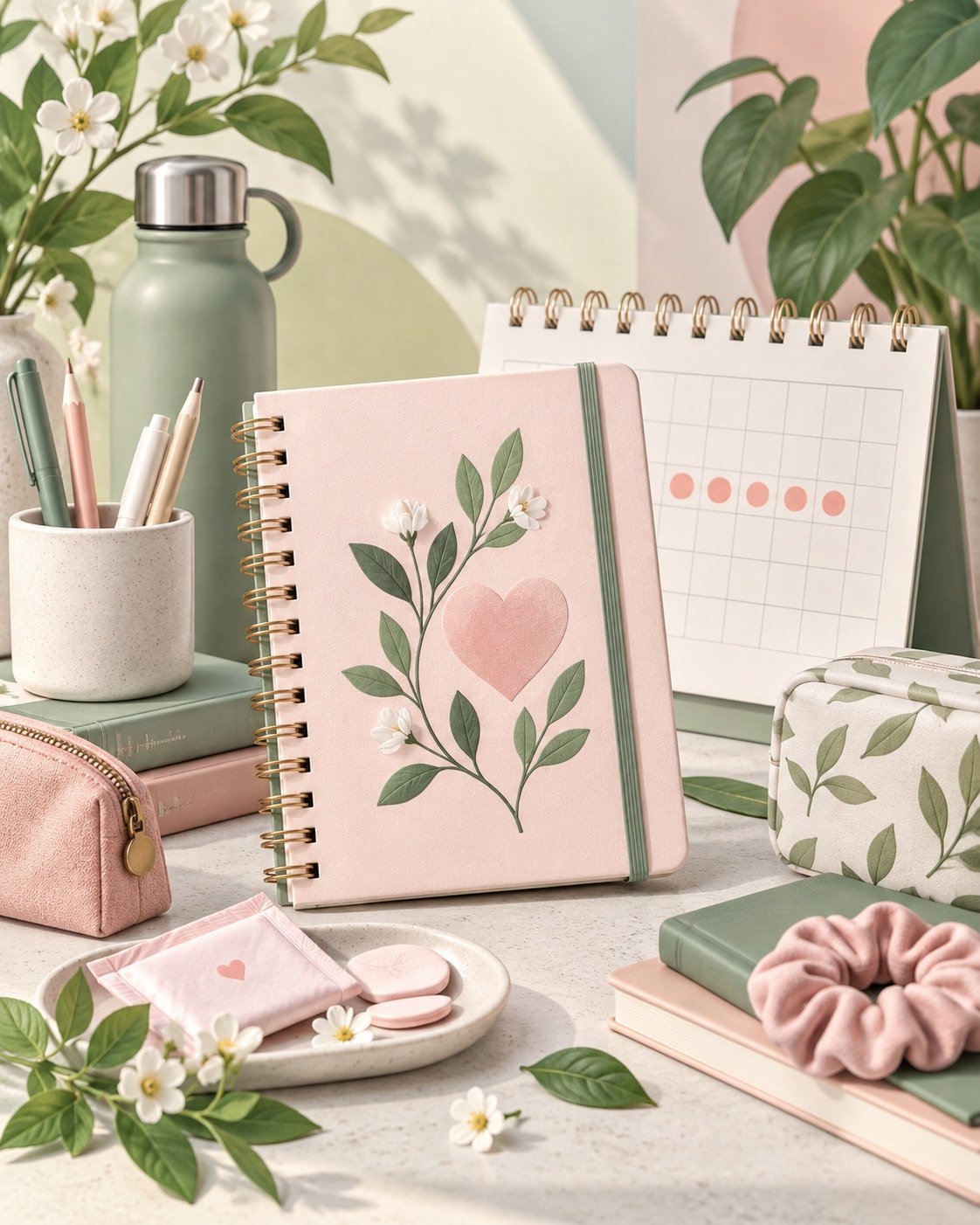 Illustration for First Periods and Teen Menstrual Health