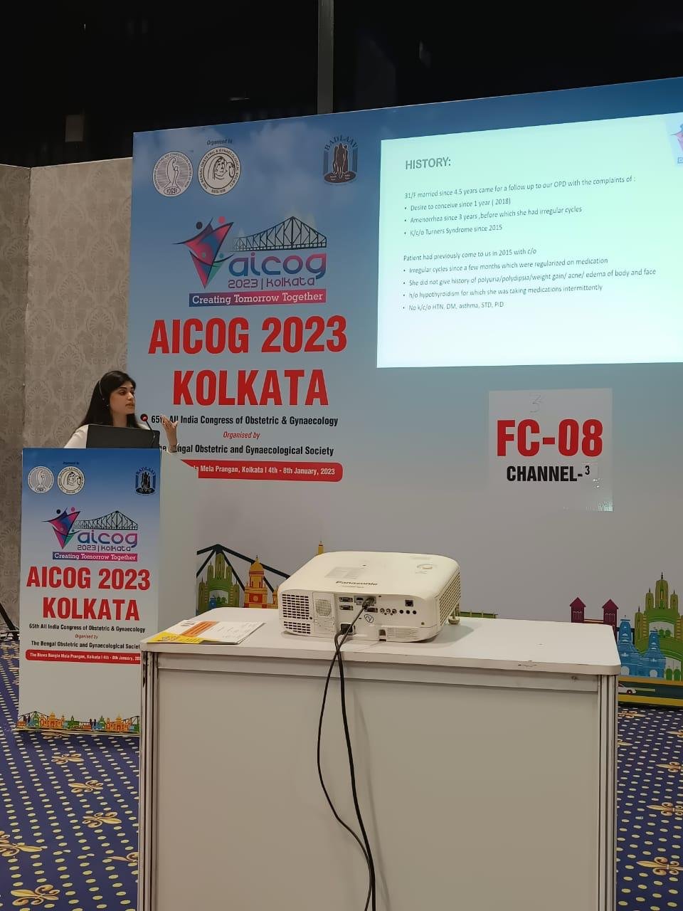 Certificate thumbnail: Scientific Paper Presentation at AICOG