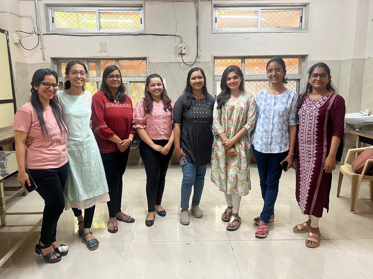With faculty at Sion Hospital