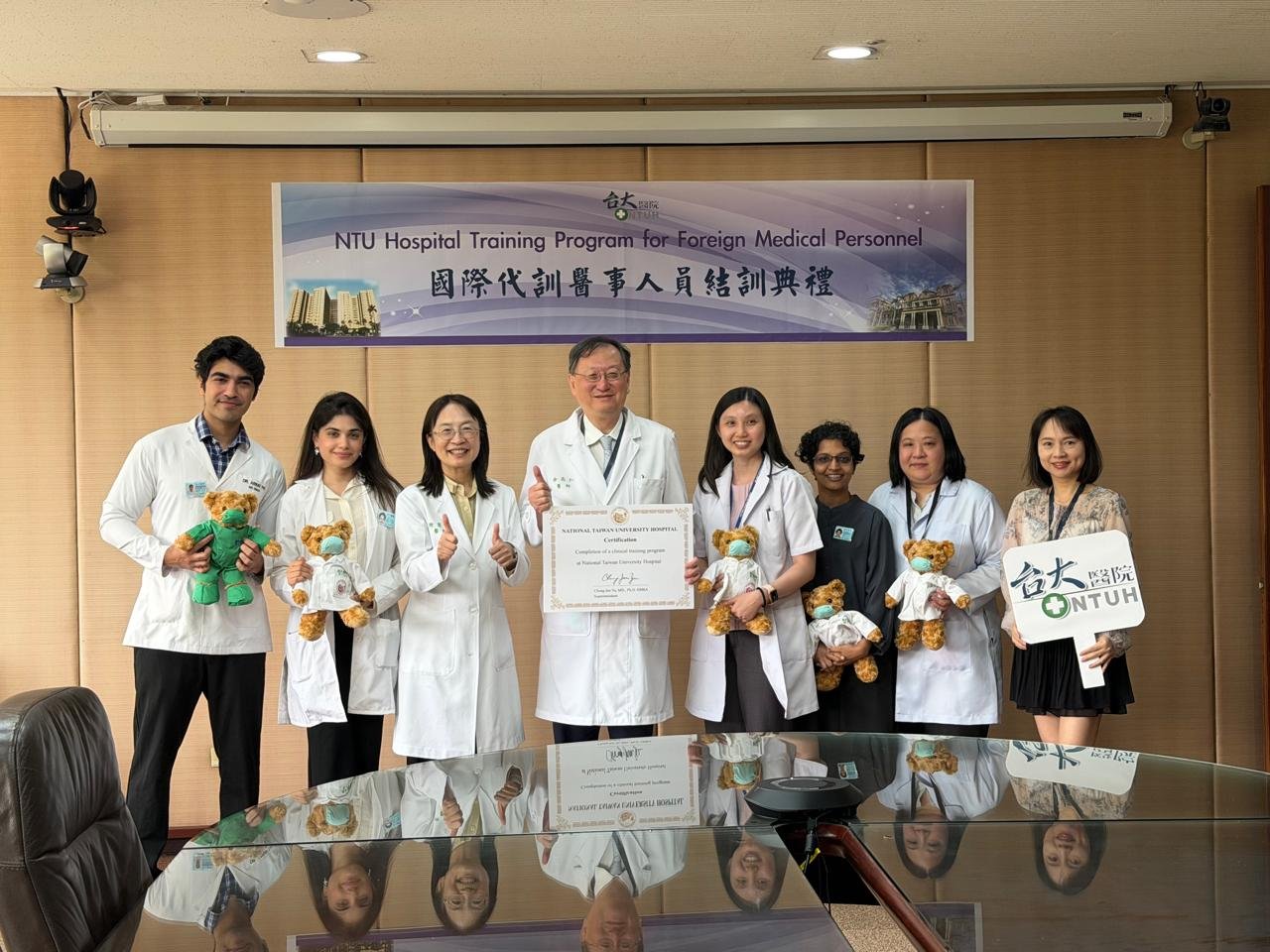 International fellows at NTUH